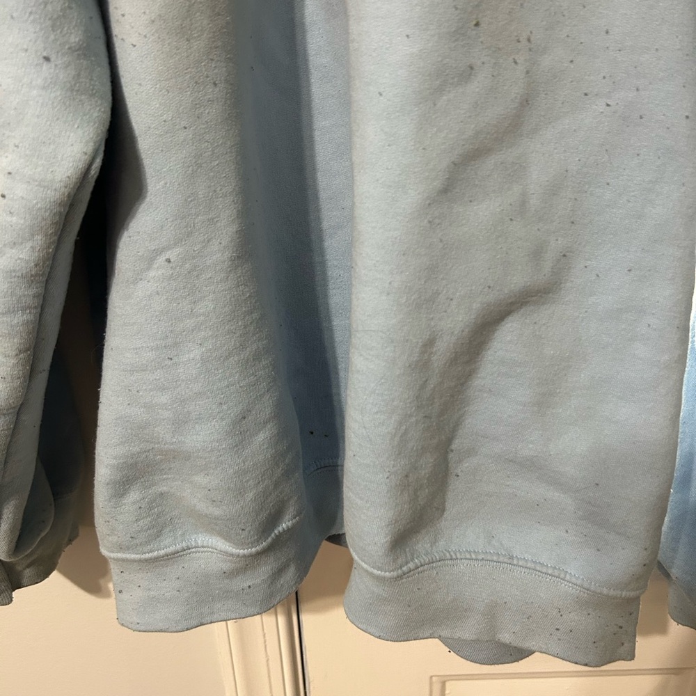 Light Blue Taylor Swift All Too Well Crewneck Sweatshirt - Picture 4 of 6